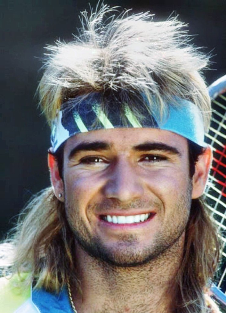 Cabelo anos 80 homem hotsell